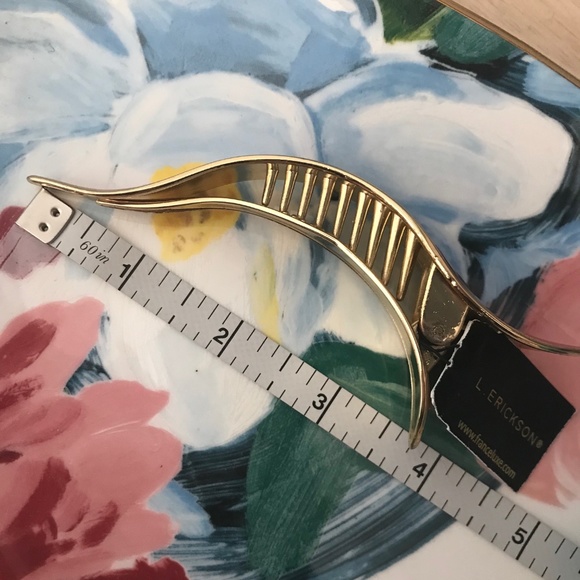 GORGEOUS purple enamel hair clip/pinch main image 4